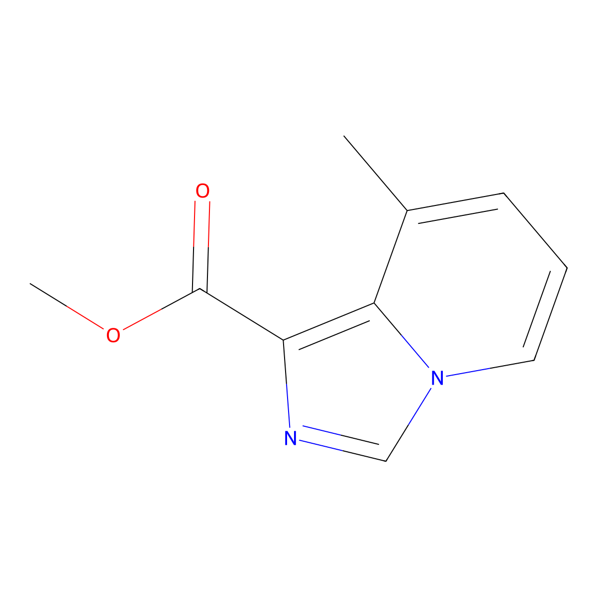 Methyl 8-methylimidazo[1,5-a]pyridine-1-carboxylate molecular structure, CAS 2107688-74-2