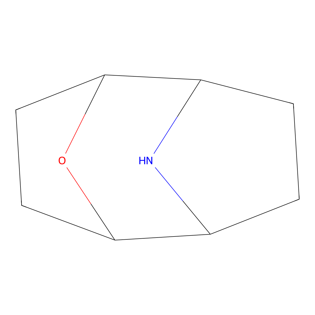 9-Oxa-10-azatricyclo[4.2.1.1,2,5]decane molecular structure, CAS 2108215-12-7