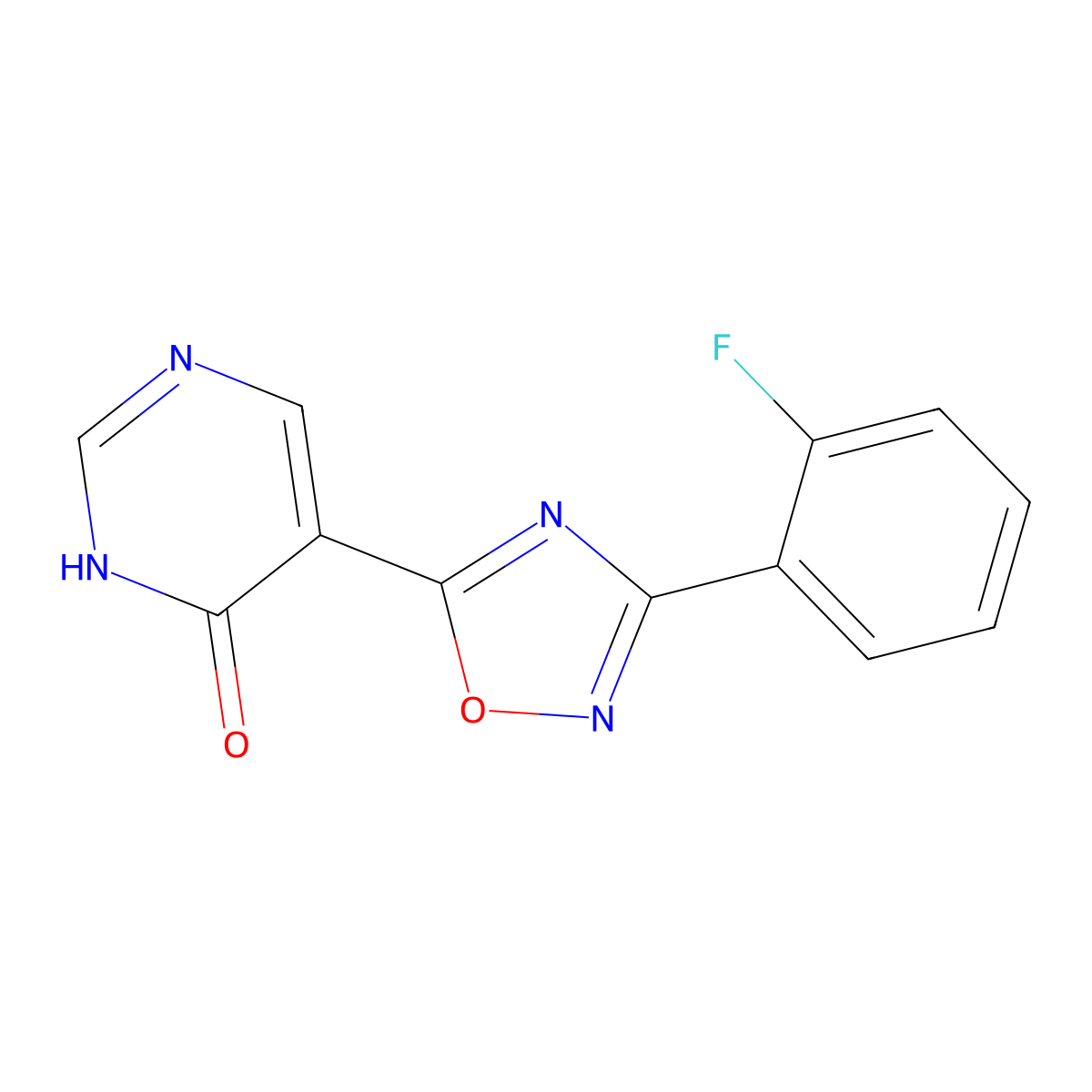 oxadiazol-5-yl]-3H-pyrimidin-4-one molecular structure, CAS 2108312-51-0