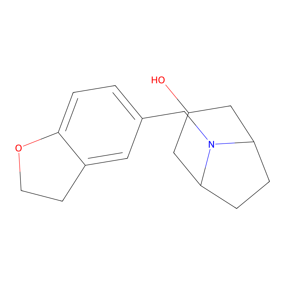 (1R,5S)-8-((2,3-dihydrobenzofuran-5-yl)methyl)-8-azabicyclo[3.2.1]octan-3-ol molecular structure, CAS 2108388-81-2