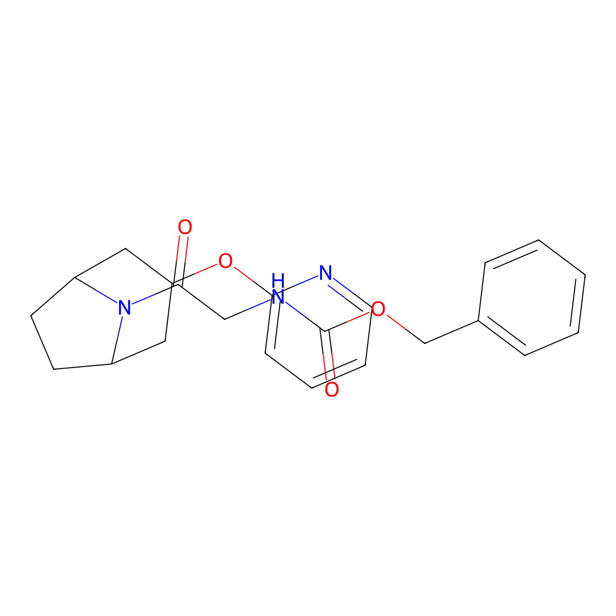 benzyl N-{2-oxo-2-[3-(pyridin-2-yloxy)-8-azabicyclo[3.2.1]octan-8-yl]ethyl}carbamate molecular structure, CAS 2108567-22-0