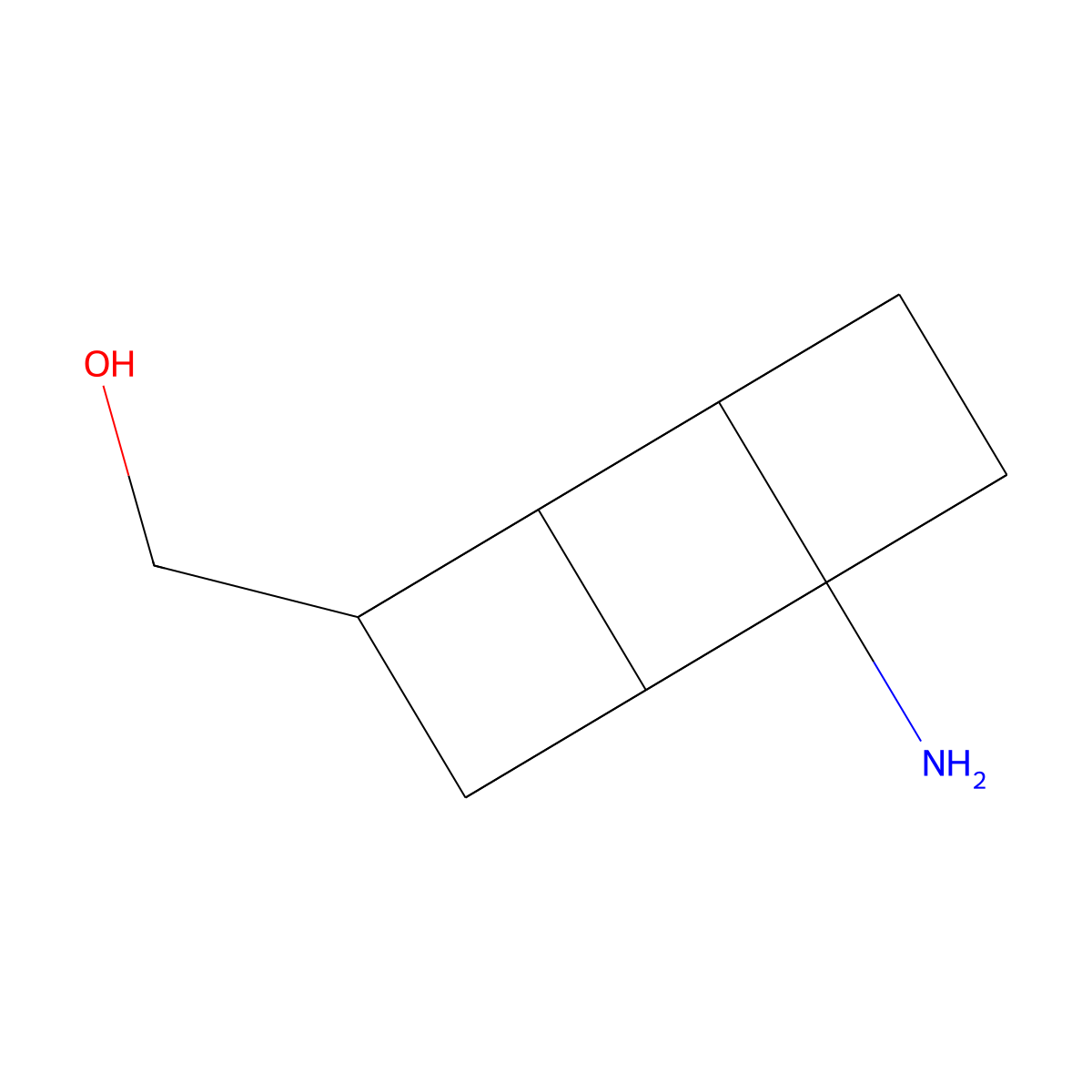 (1-Amino-cuban-4-yl)-methanol molecular structure, CAS 2108611-47-6