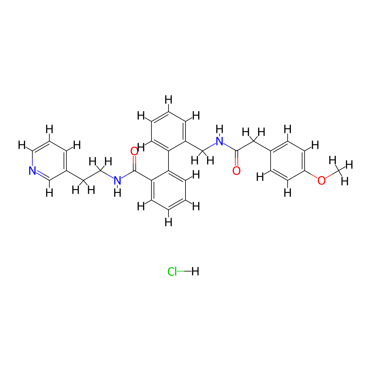AVE 0118 hydrochloride molecular structure, CAS 2108821-80-1