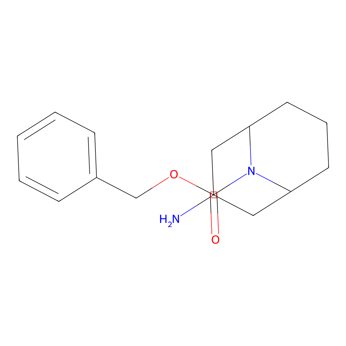 Benzyl 3-amino-9-azabicyclo[3.3.1]nonane-9-carboxylate molecular structure, CAS 2108967-07-1
