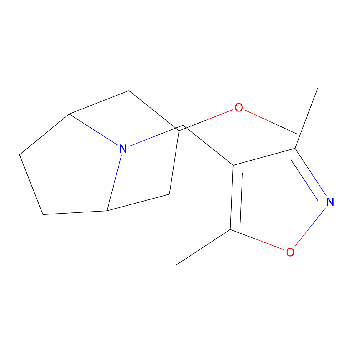4-(((1R,5S)-3-methoxy-8-azabicyclo[3.2.1]octan-8-yl)methyl)-3,5-dimethylisoxazole molecular structure, CAS 2109046-27-5