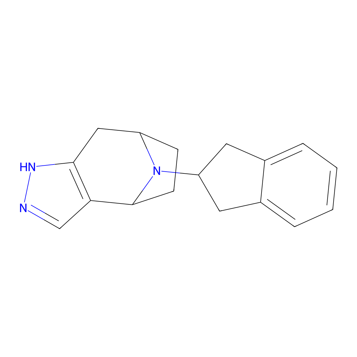 11-(2,3-dihydro-1H-inden-2-yl)-4,5,11-triazatricyclo[6.2.1.0^{2,6}]undeca-2(6),3-diene molecular structure, CAS 2109046-32-2