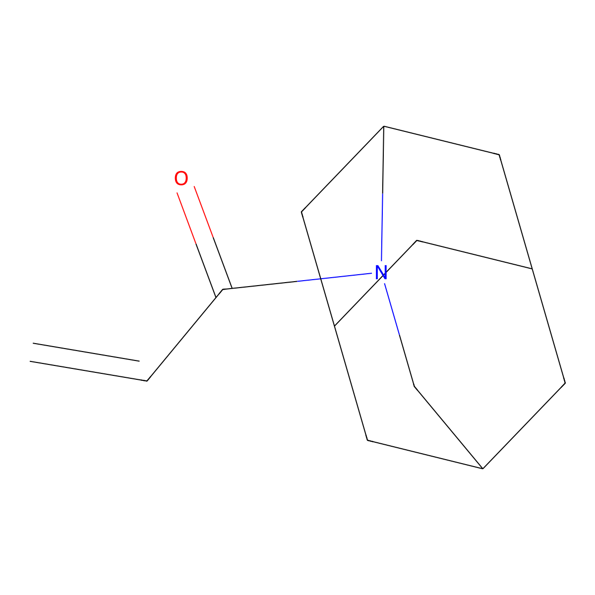 1-(4-Azatricyclo[4.3.1.13,8]undecan-4-yl)prop-2-en-1-one molecular structure, CAS 2109126-63-6