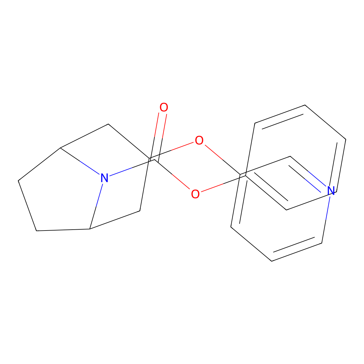 (1R,5S)-phenyl 3-(pyridin-3-yloxy)-8-azabicyclo[3.2.1]octane-8-carboxylate molecular structure, CAS 2109175-65-5