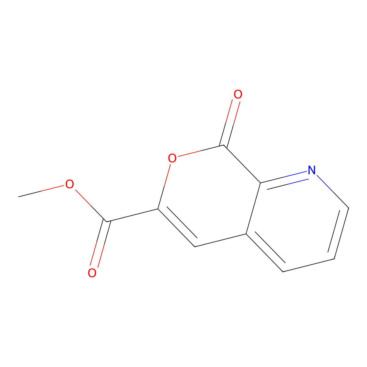 Methyl 8-oxopyrano[3,4-B]pyridine-6-carboxylate molecular structure, CAS 2109179-79-3