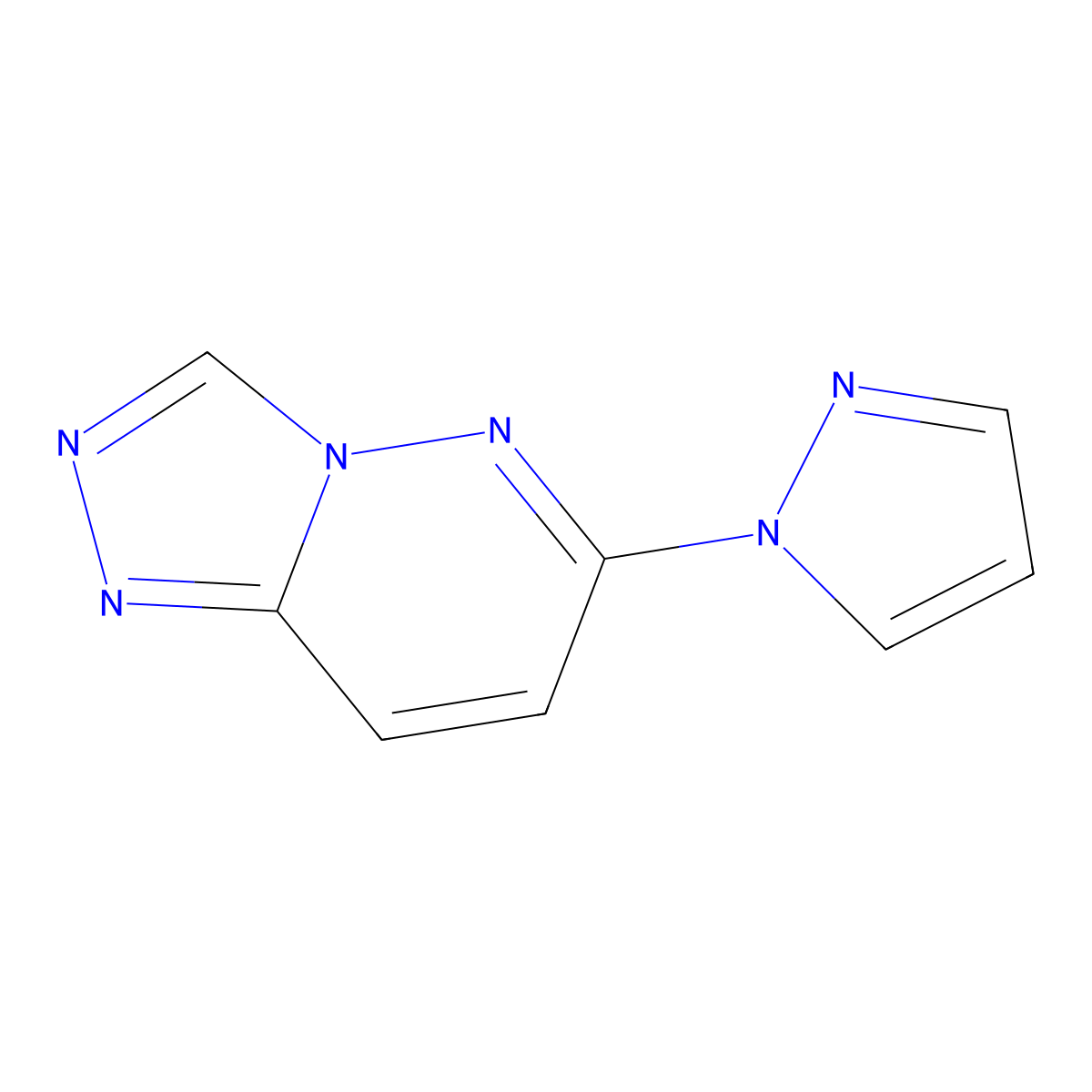 1-{[1,2,4]triazolo[4,3-b]pyridazin-6-yl}-1H-pyrazole molecular structure, CAS 2109191-41-3
