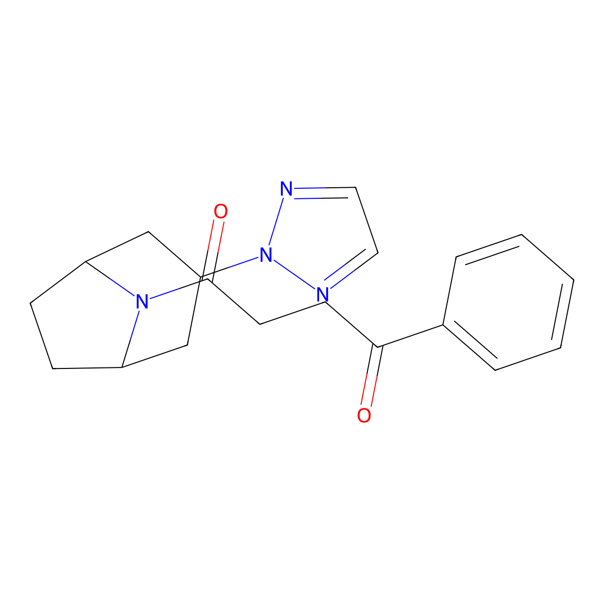 1-((1R,5S)-3-(2H-1,2,3-triazol-2-yl)-8-azabicyclo[3.2.1]octan-8-yl)-4-phenylbutane-1,4-dione molecular structure, CAS 2109239-72-5