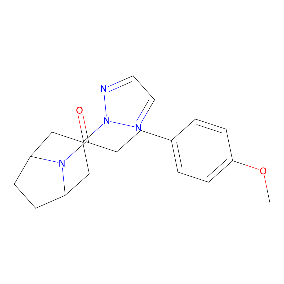 1-((1R,5S)-3-(2H-1,2,3-triazol-2-yl)-8-azabicyclo[3.2.1]octan-8-yl)-3-(4-methoxyphenyl)propan-1-one molecular structure, CAS 2109241-72-5