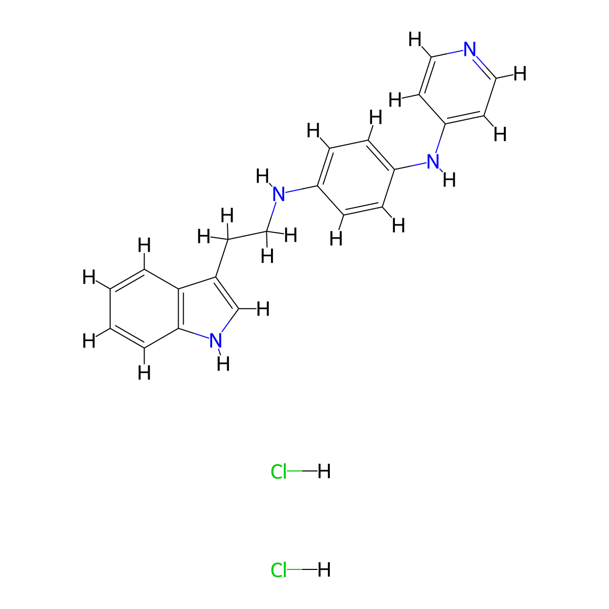 JNJ 26854165 dihydrochloride molecular structure, CAS 2109414-74-4
