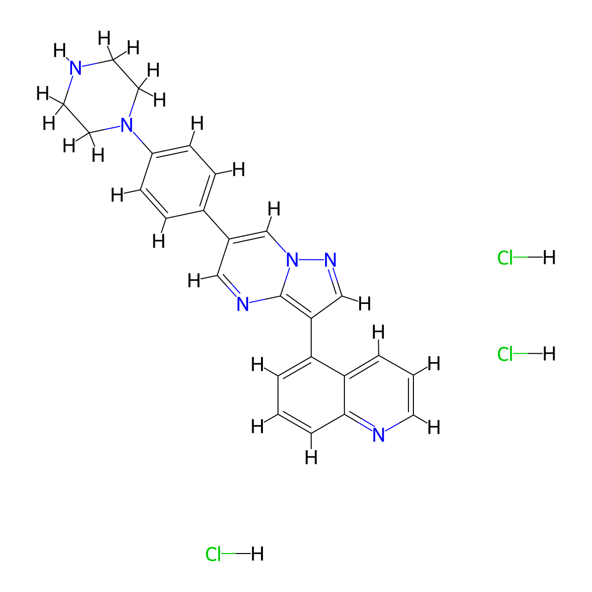 LDN 212854 trihydrochloride molecular structure, CAS 2109414-80-2