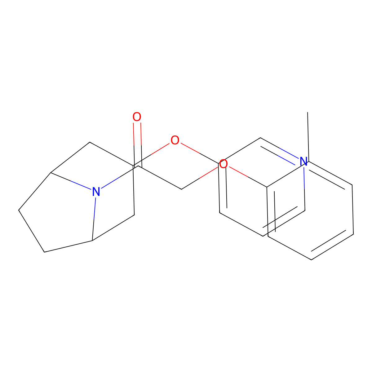 1-((1R,5S)-3-(pyridin-3-yloxy)-8-azabicyclo[3.2.1]octan-8-yl)-2-(o-tolyloxy)ethanone molecular structure, CAS 2109446-64-0
