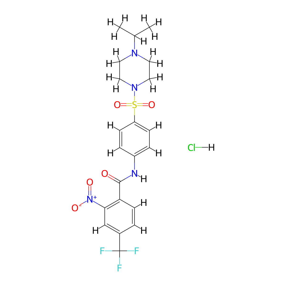 RN 9893 hydrochloride molecular structure, CAS 2109450-40-8