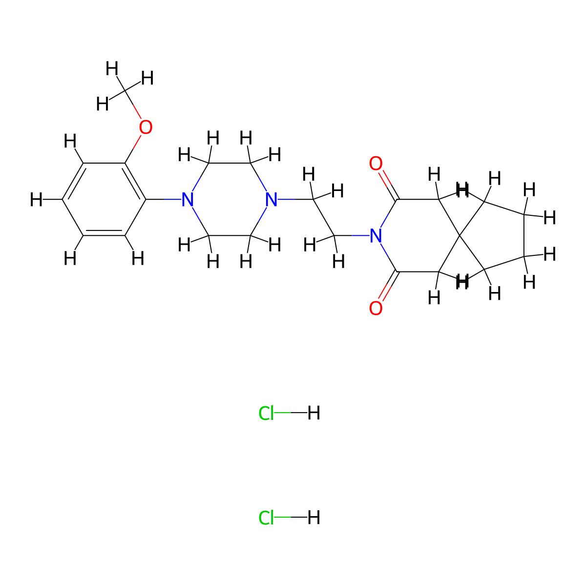 Bmy-7378 molecular structure, CAS 21102-95-4