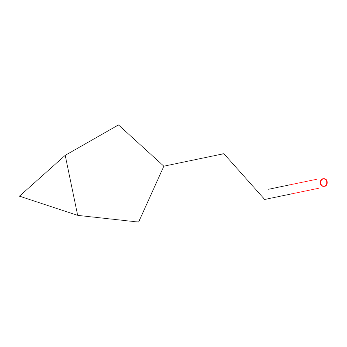 2-(3-Bicyclo[3.1.0]hexanyl)acetaldehyde molecular structure, CAS 2110396-52-4