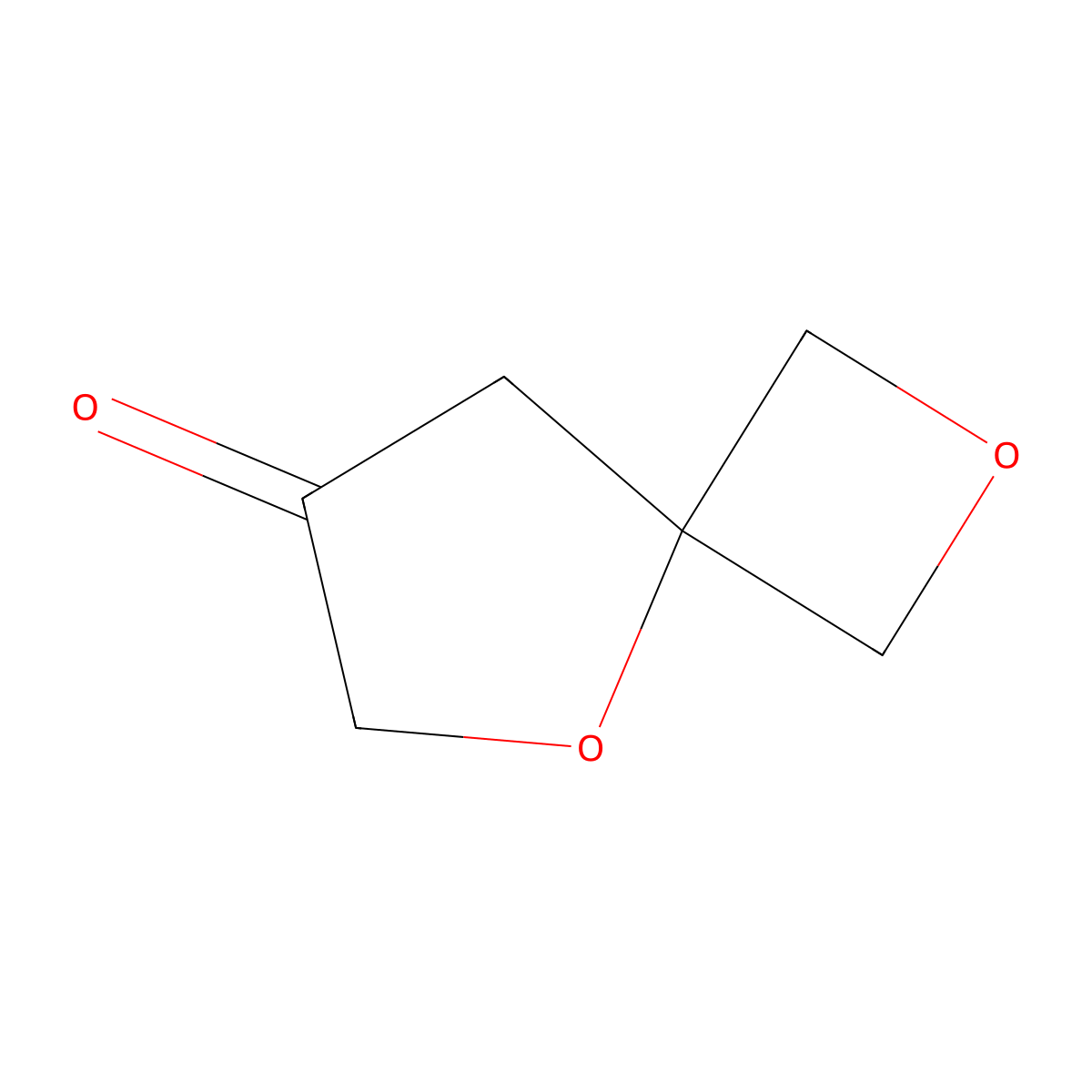 2,5-Dioxaspiro(3.4)octan-7-one molecular structure, CAS 2110574-16-6