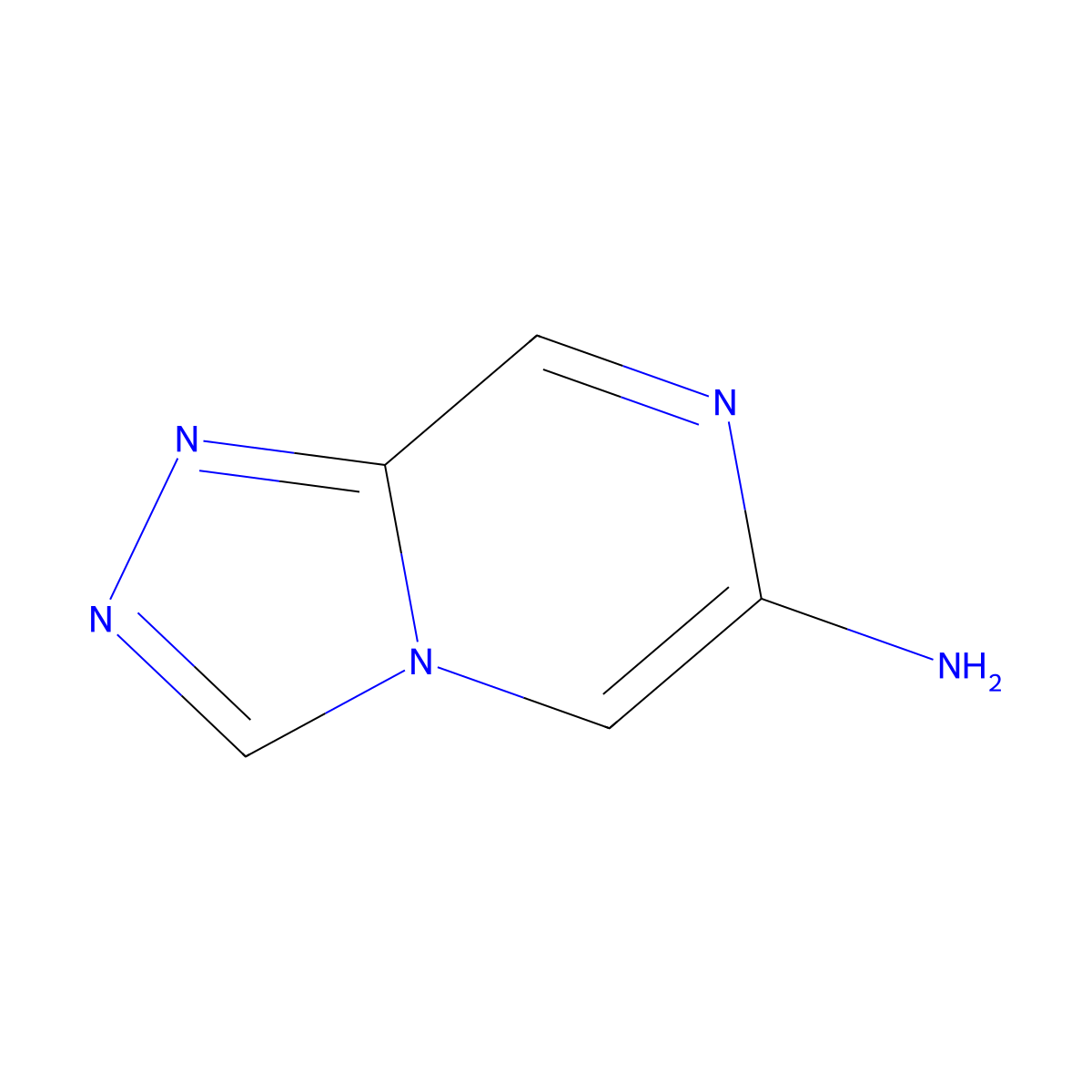[1,2,4]Triazolo[4,3-a]pyrazin-6-amine molecular structure, CAS 2111465-25-7