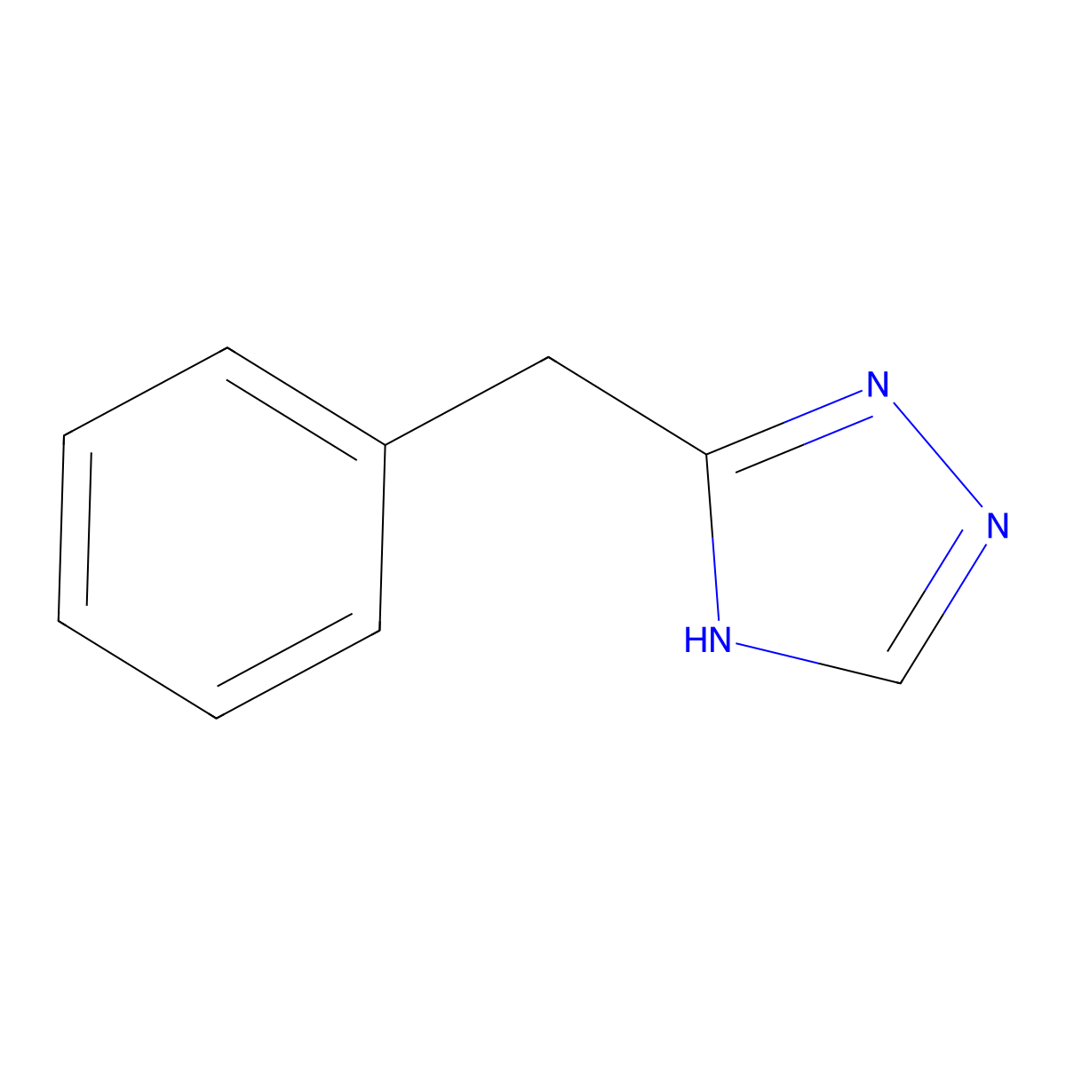 3-benzyl-4H-1,2,4-triazole molecular structure, CAS 21117-34-0