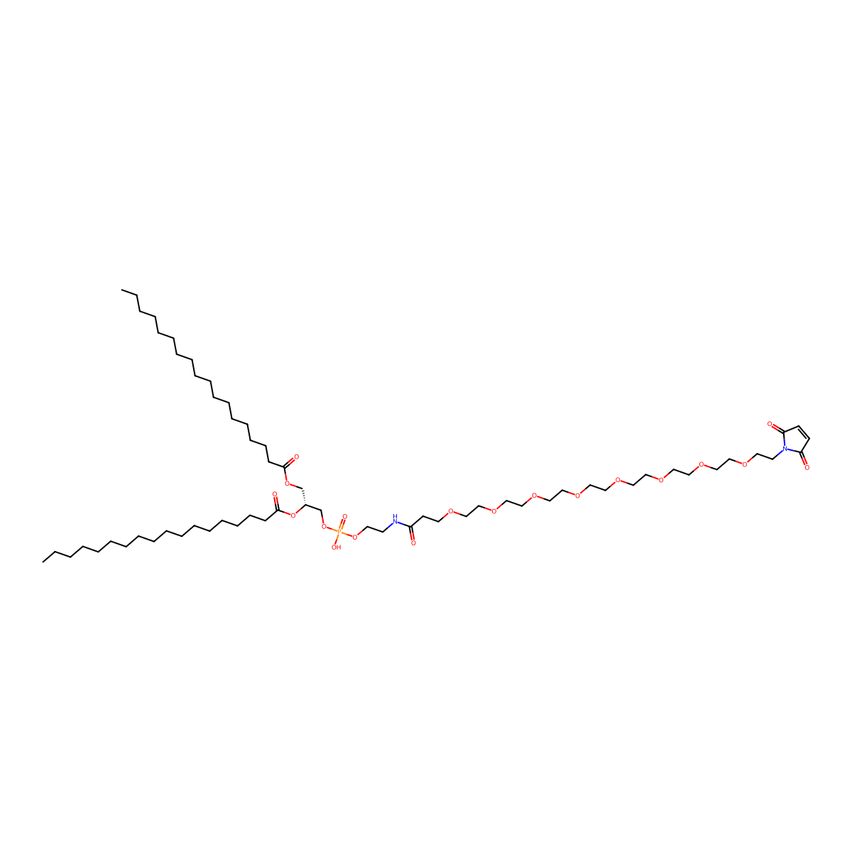 DSPE-PEG8-Mal molecular structure, CAS 2112737-94-5
