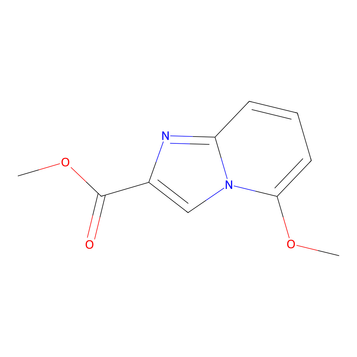 Methyl 5-methoxyimidazo[1,2-a]pyridine-2-carboxylate molecular structure, CAS 2112744-42-8