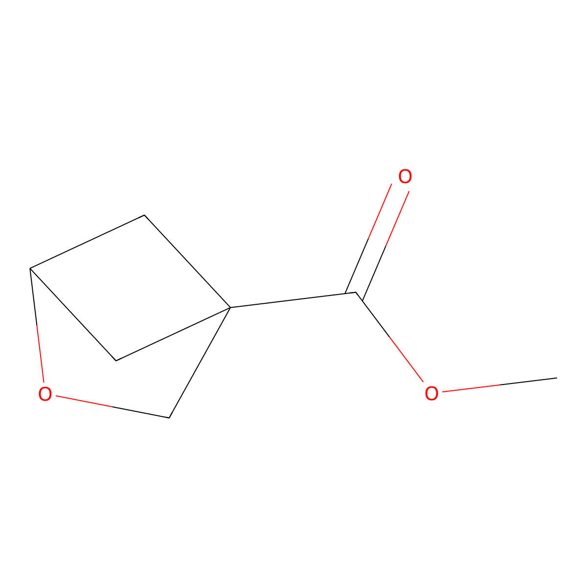 Methyl 2-oxabicyclo[2.1.1]hexane-4-carboxylate molecular structure, CAS 2113569-16-5