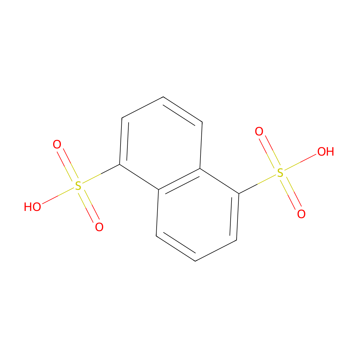 1,5-Naphthalenedisulfonic acid molecular structure, CAS 211366-30-2