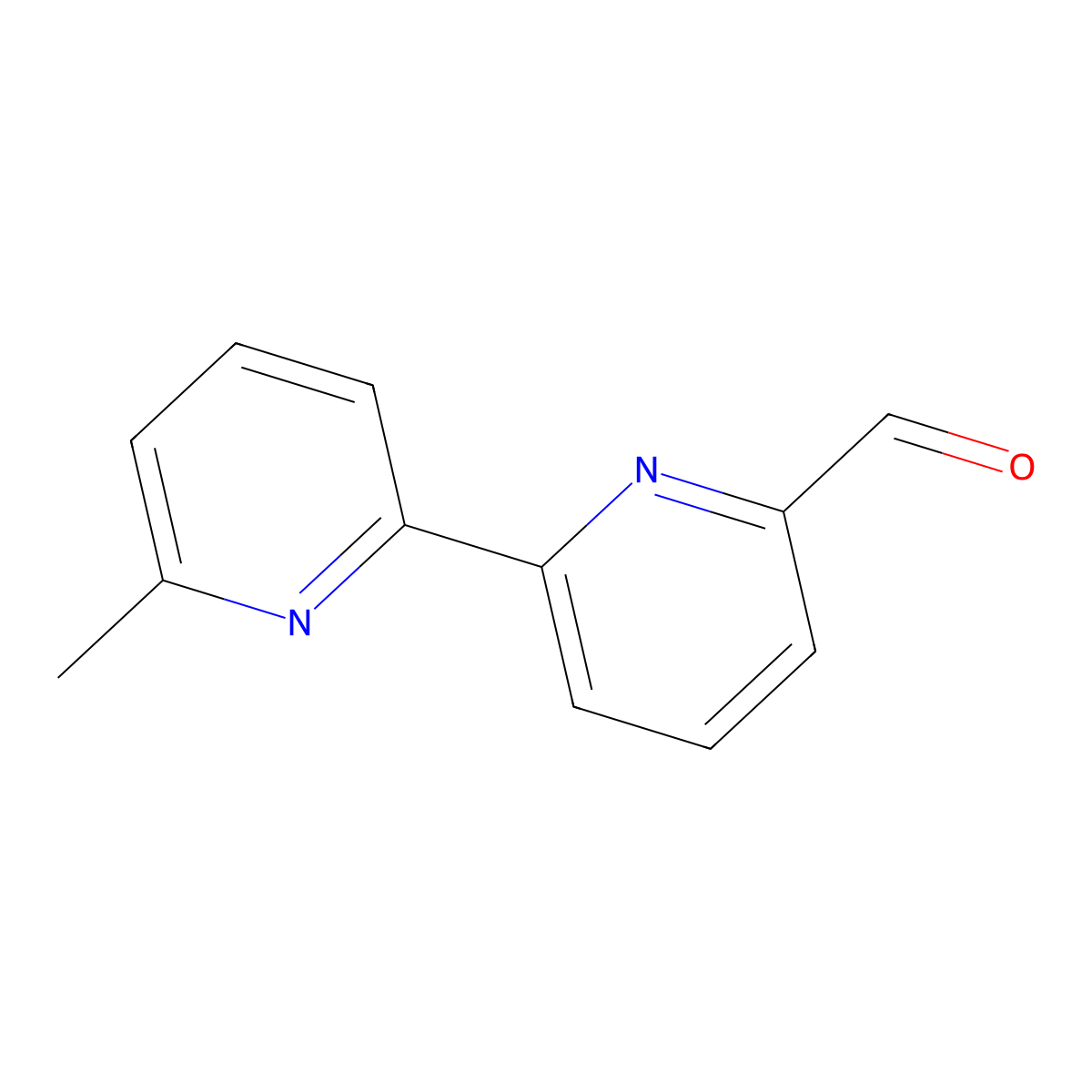 6'-Methyl-[2,2'-bipyridine]-6-carbaldehyde molecular structure, CAS 211382-46-6