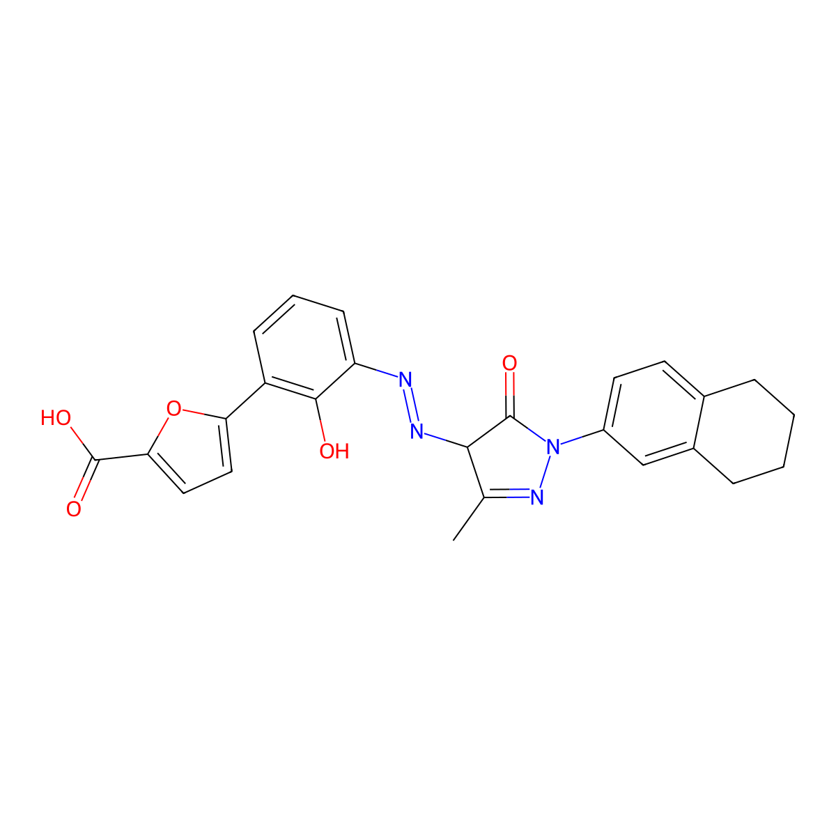Pindololbenzoate molecular structure, CAS 2114365-78-3