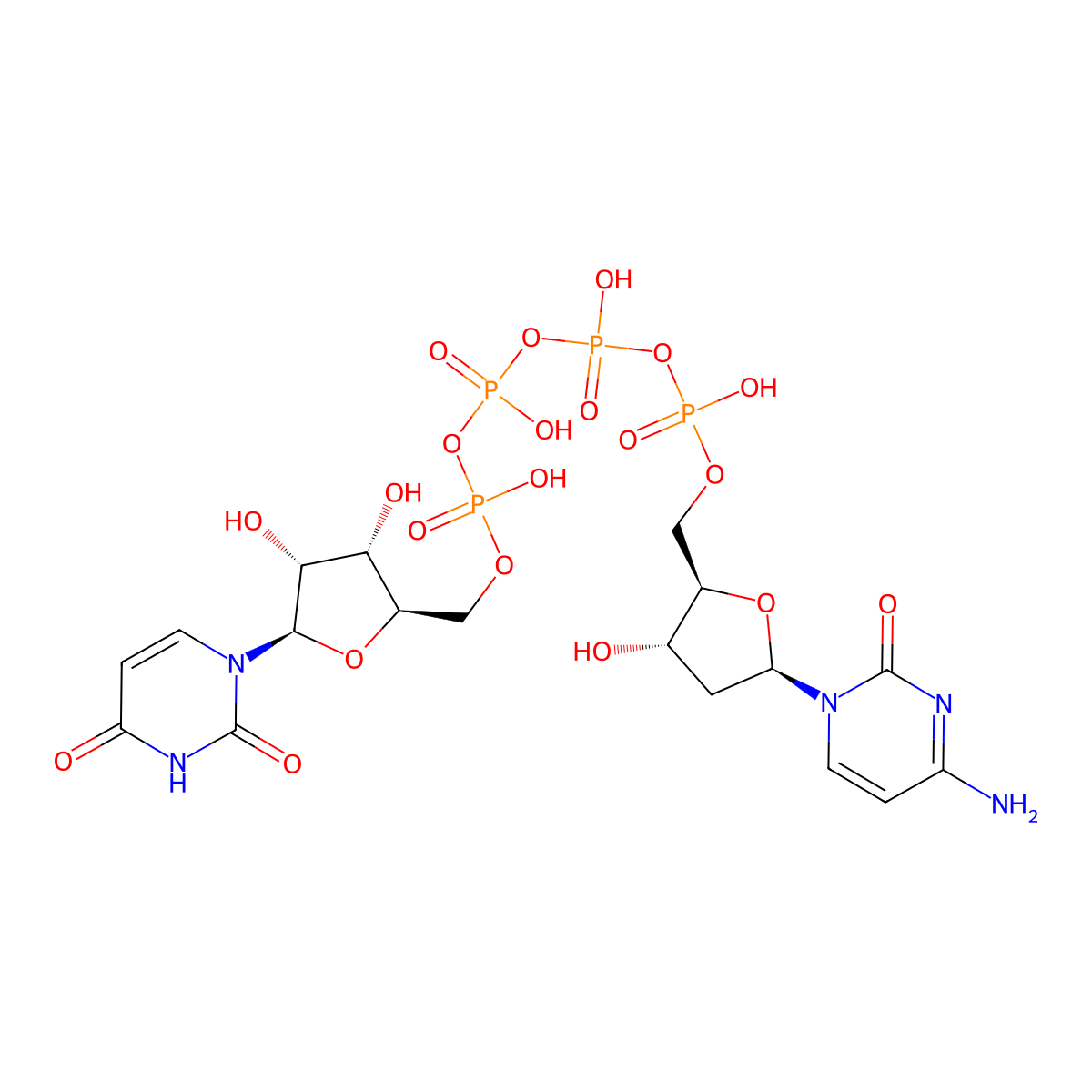 Denufosol molecular structure, CAS 211448-85-0