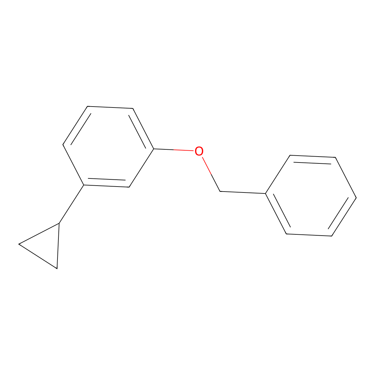 1-(Benzyloxy)-3-cyclopropylbenzene molecular structure, CAS 211495-41-9