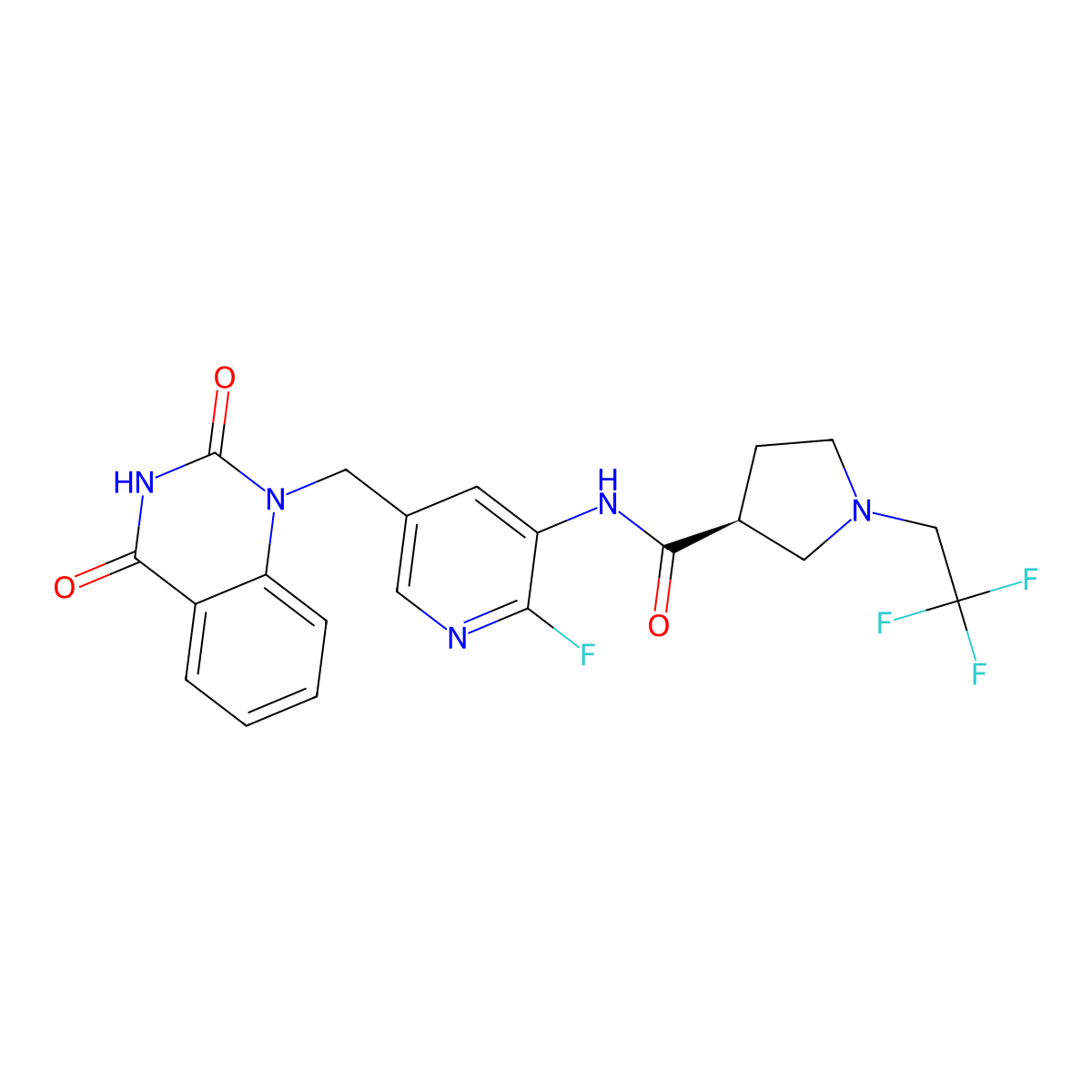 Parp-2-IN-1 molecular structure, CAS 2115698-83-2