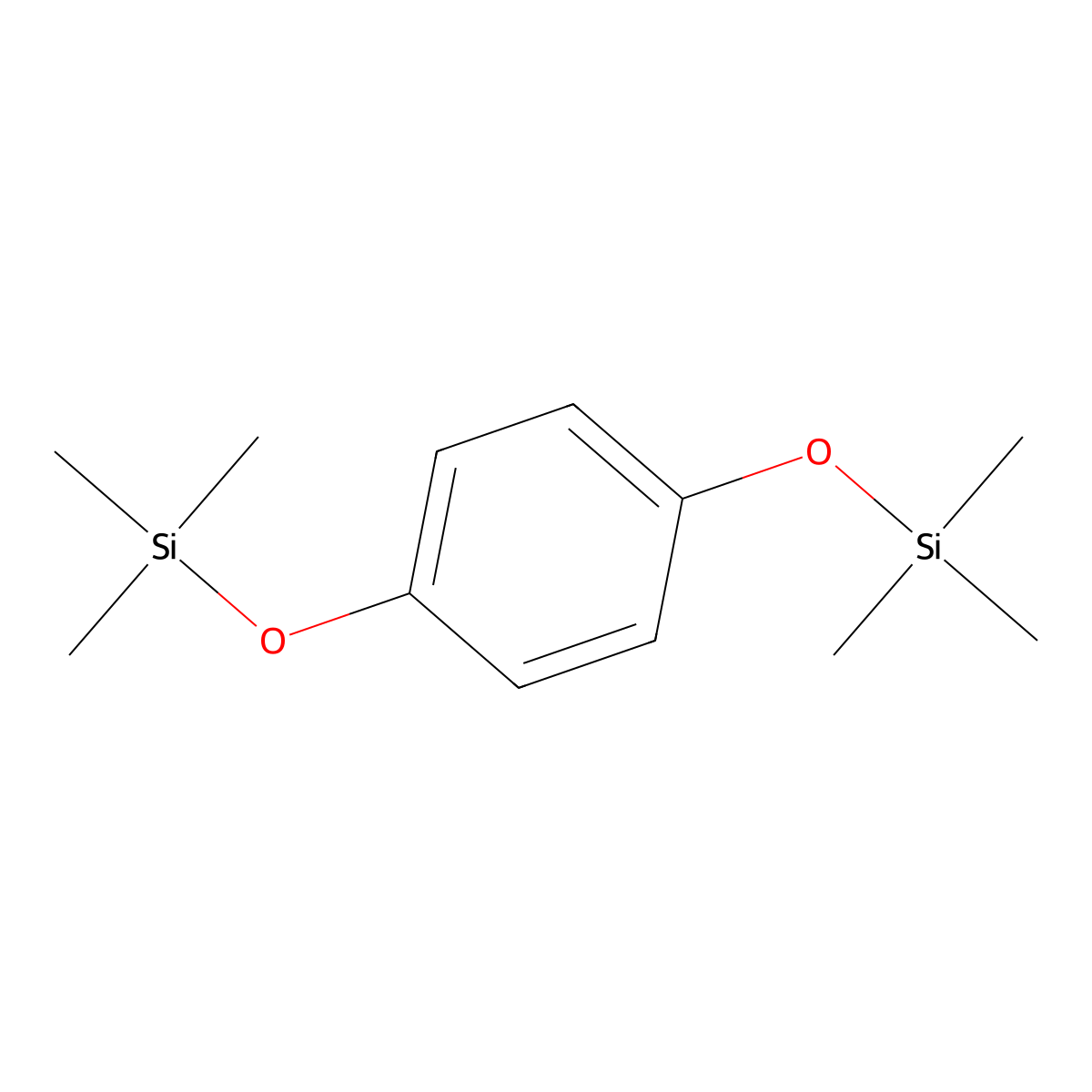 1,4-Bis(trimethylsiloxy)benzene molecular structure, CAS 2117-24-0