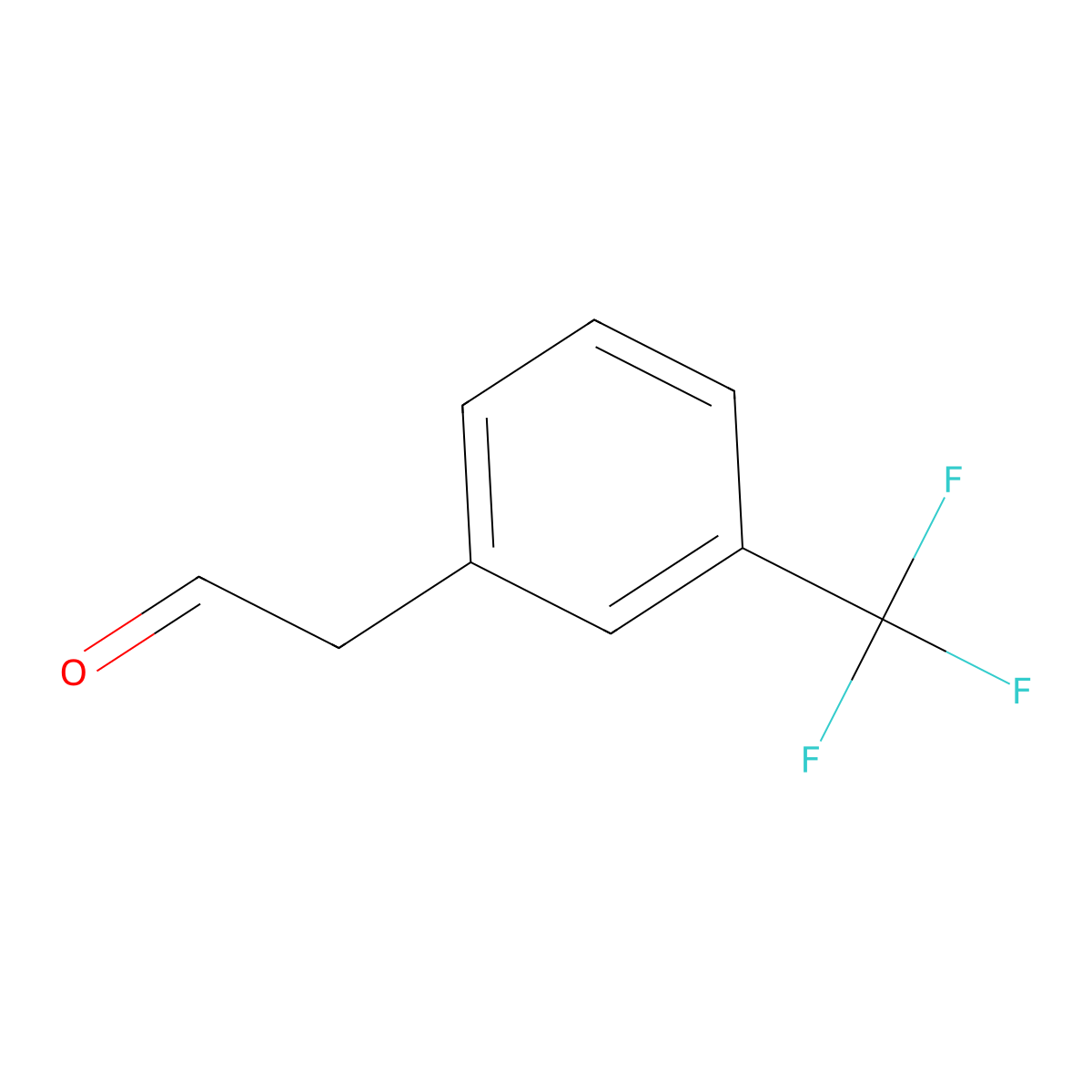 2-(3-(Trifluoromethyl)phenyl)acetaldehyde molecular structure, CAS 21172-31-6