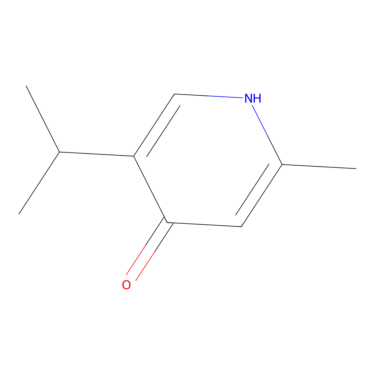 5-Isopropyl-2-methylpyridin-4-ol molecular structure, CAS 2117401-65-5