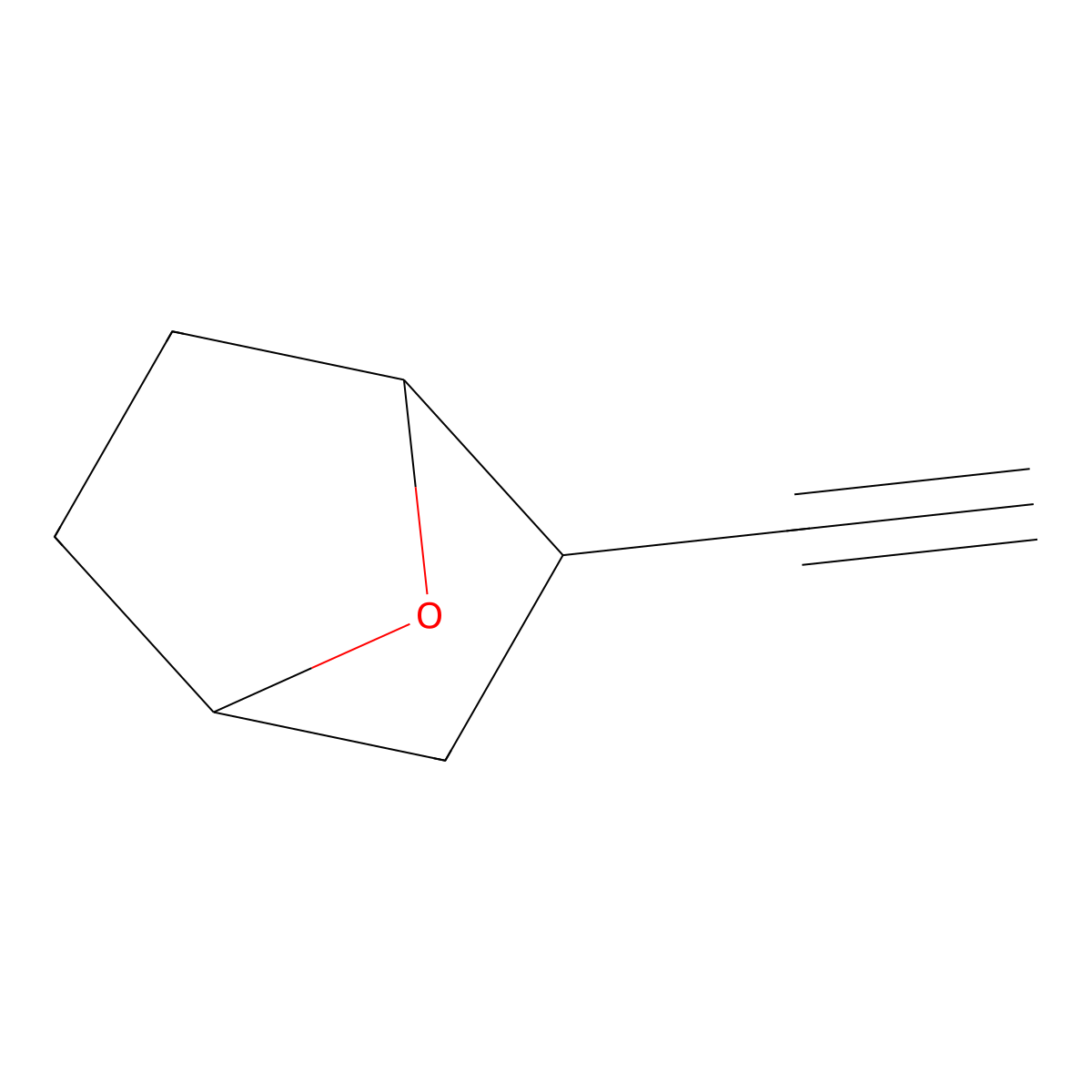 2-Ethynyl-7-oxabicyclo[2.2.1]heptane molecular structure, CAS 2117403-01-5