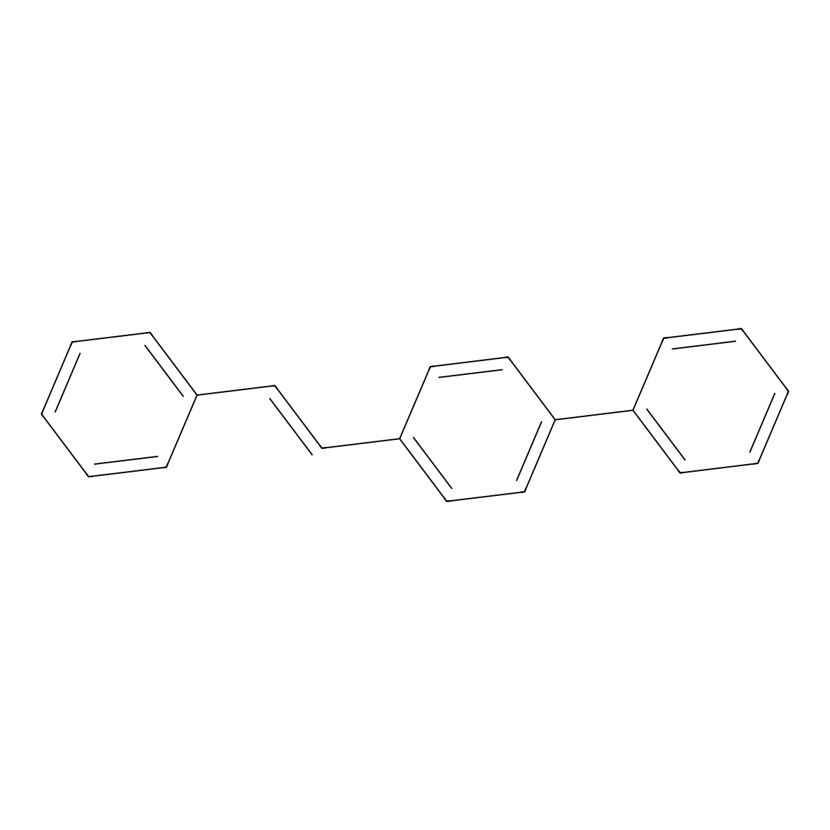 4-Phenylstilbene molecular structure, CAS 21175-18-8
