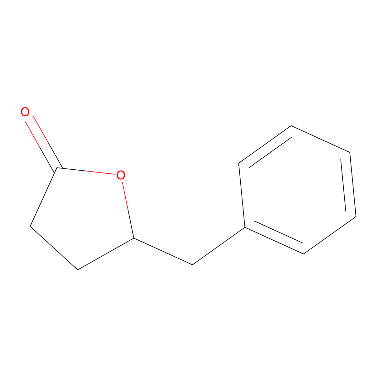 5-Benzyloxolan-2-one molecular structure, CAS 21175-42-8