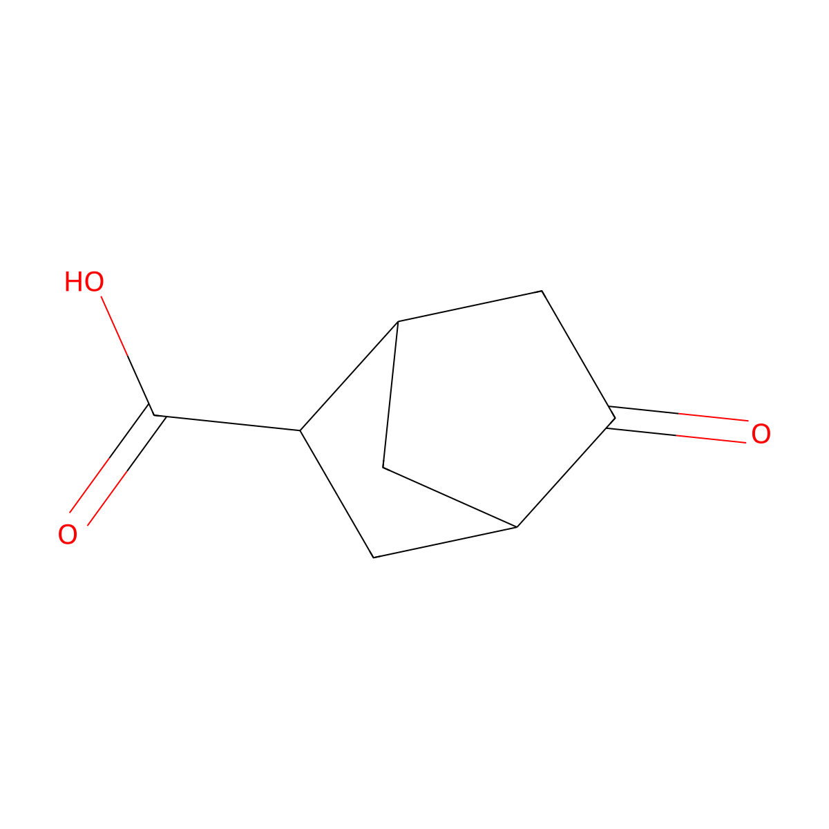 5-Oxobicyclo[2.2.1]heptane-2-carboxylic acid molecular structure, CAS 2117508-60-6