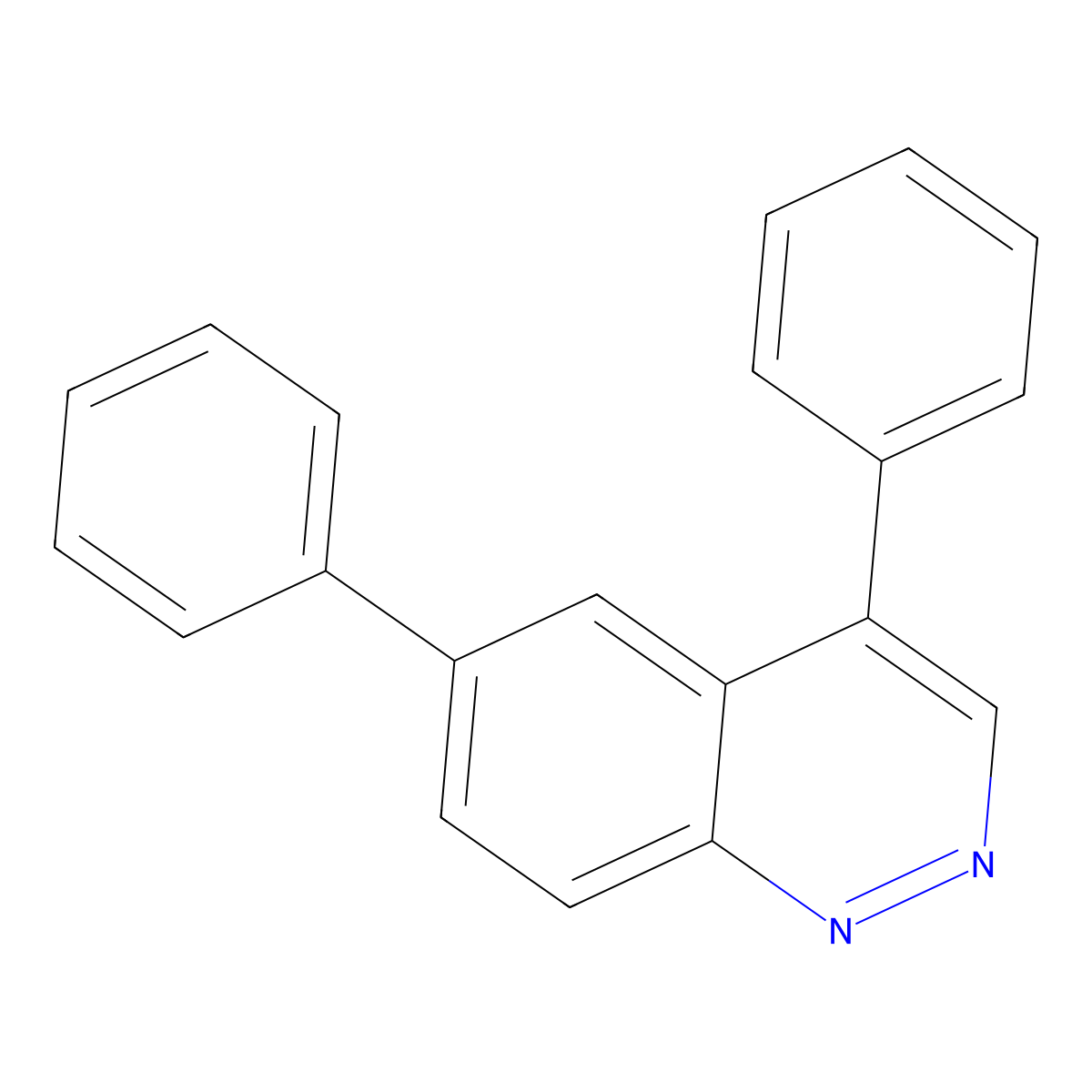 4,6-Diphenylcinnoline molecular structure, CAS 2118316-71-3