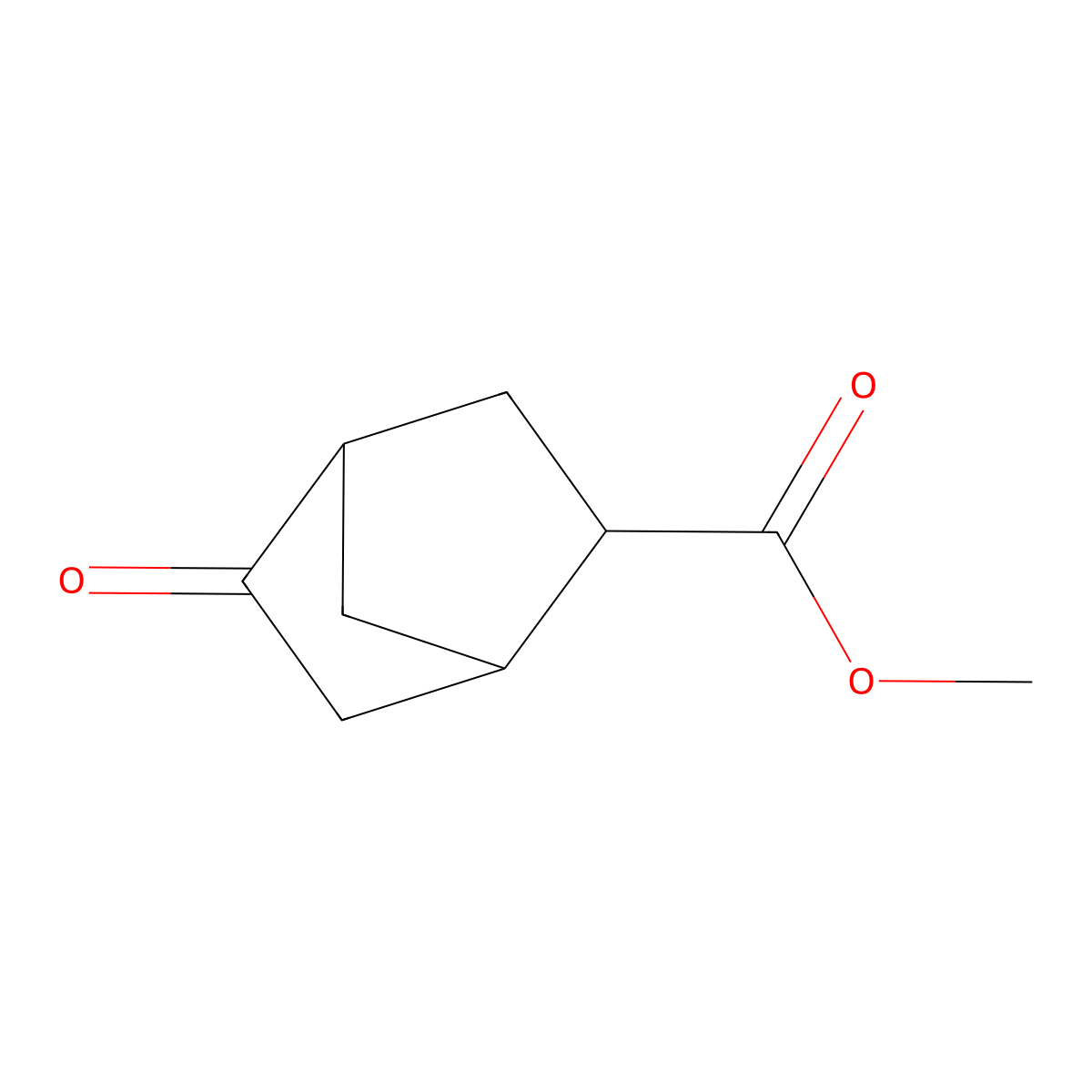 Methyl 5-oxobicyclo(2.2.1)heptane-2-carboxylate molecular structure, CAS 2119687-65-7
