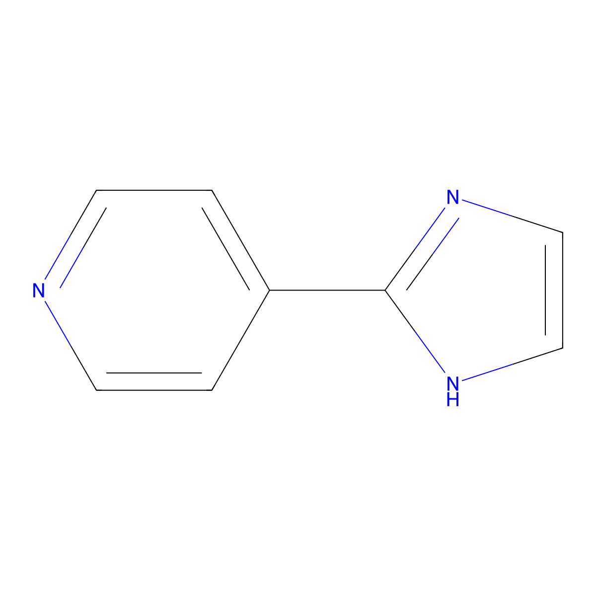 4-(1H-Imidazol-2-yl)-pyridine molecular structure, CAS 21202-42-6