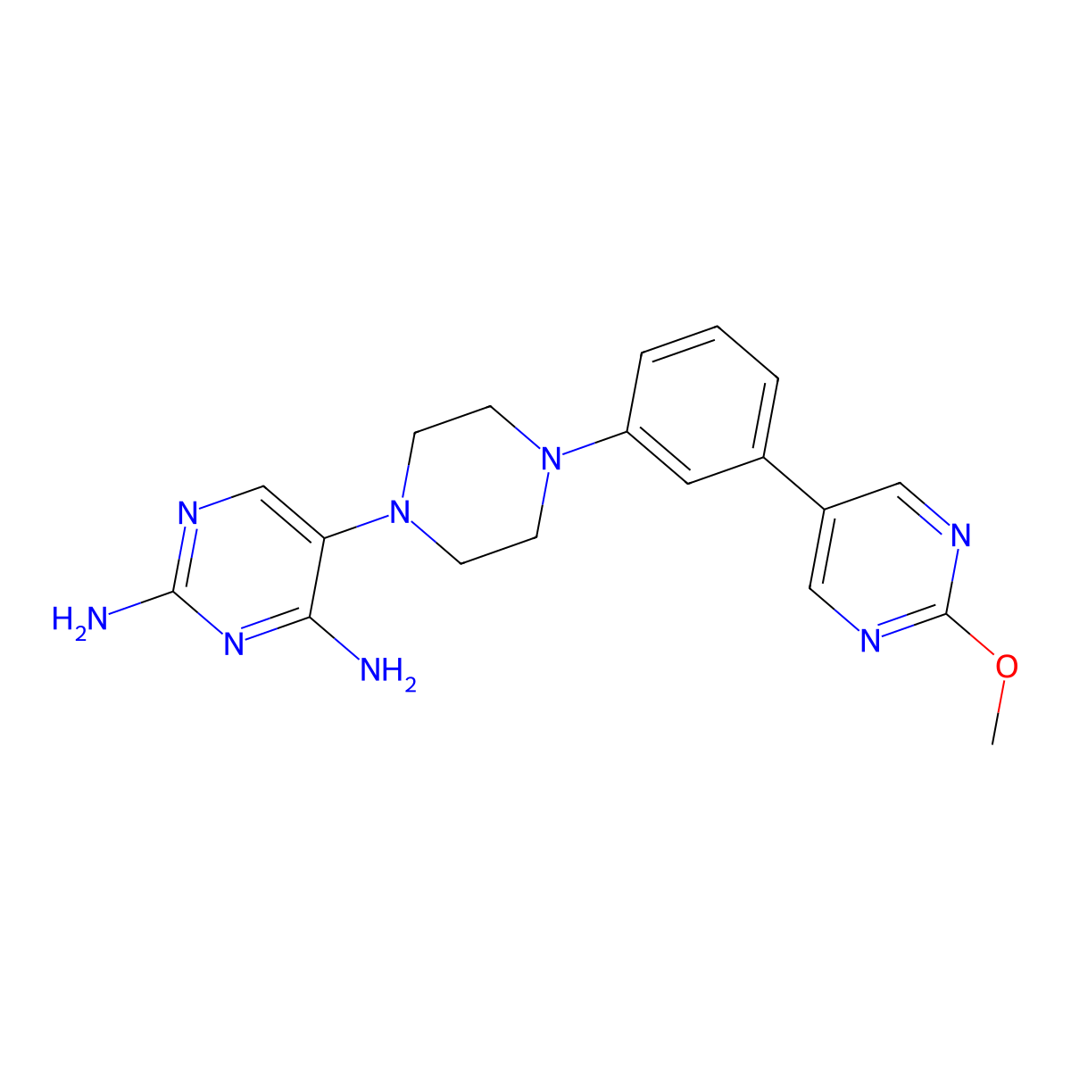 Fanotaprim molecular structure, CAS 2120282-75-7