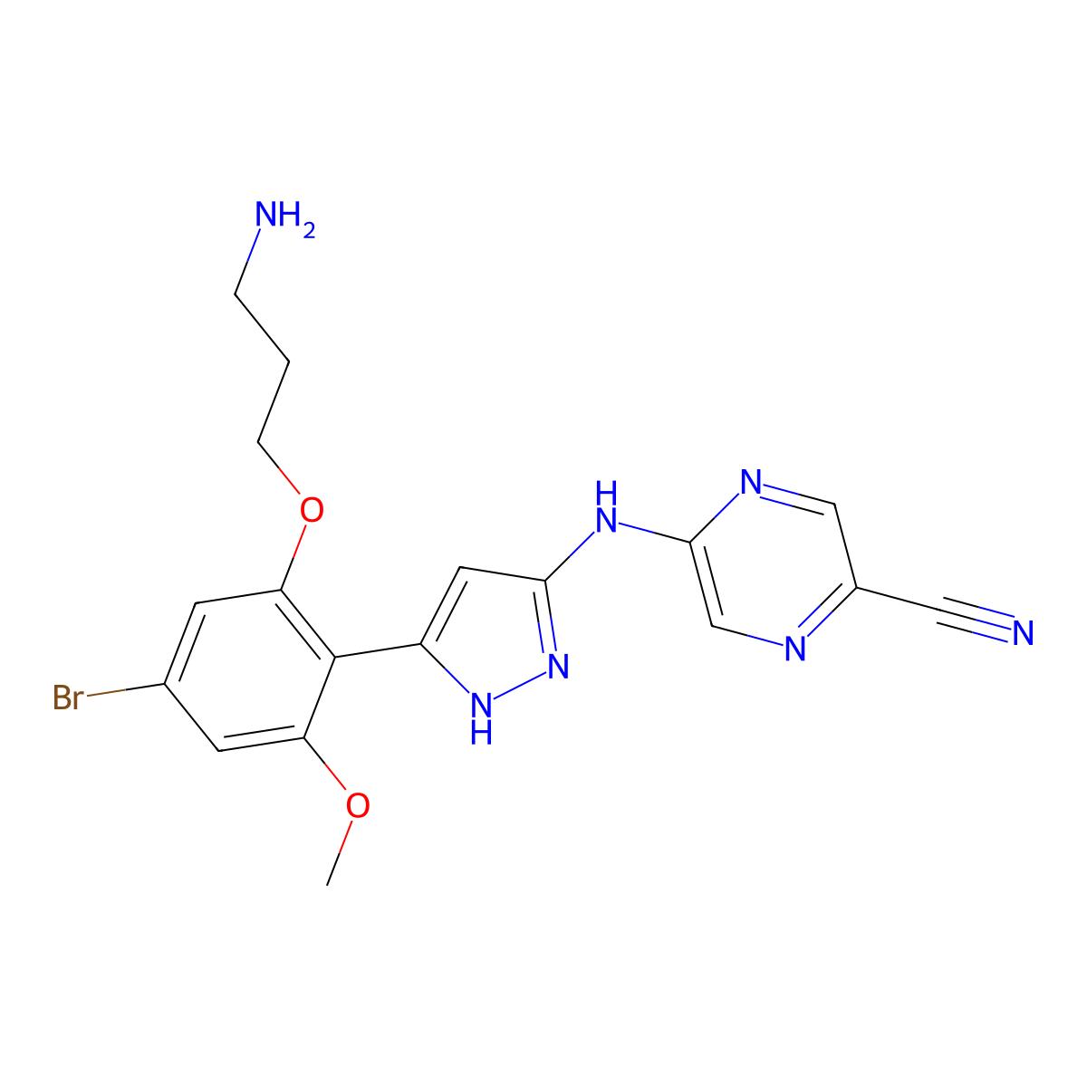 Chk1-IN-4 molecular structure, CAS 2120398-41-4