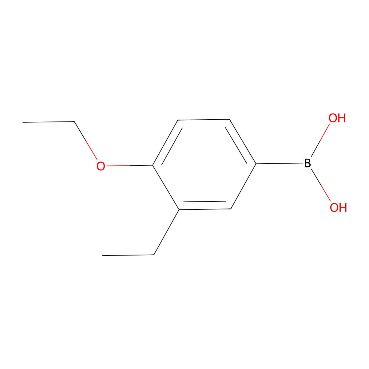 4-Ethoxy-3-ethylphenylboronic acid molecular structure, CAS 2121512-95-4