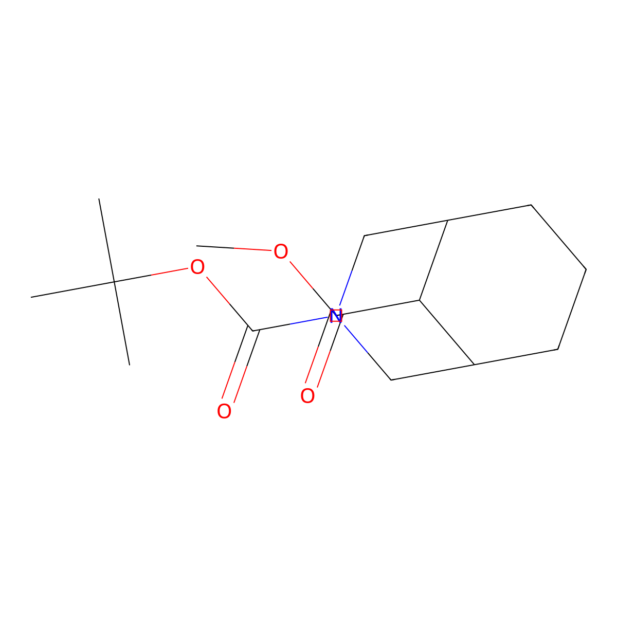 3-Tert-butyl 9-methyl 3-azabicyclo[3.3.1]nonane-3,9-dicarboxylate molecular structure, CAS 2121823-95-6