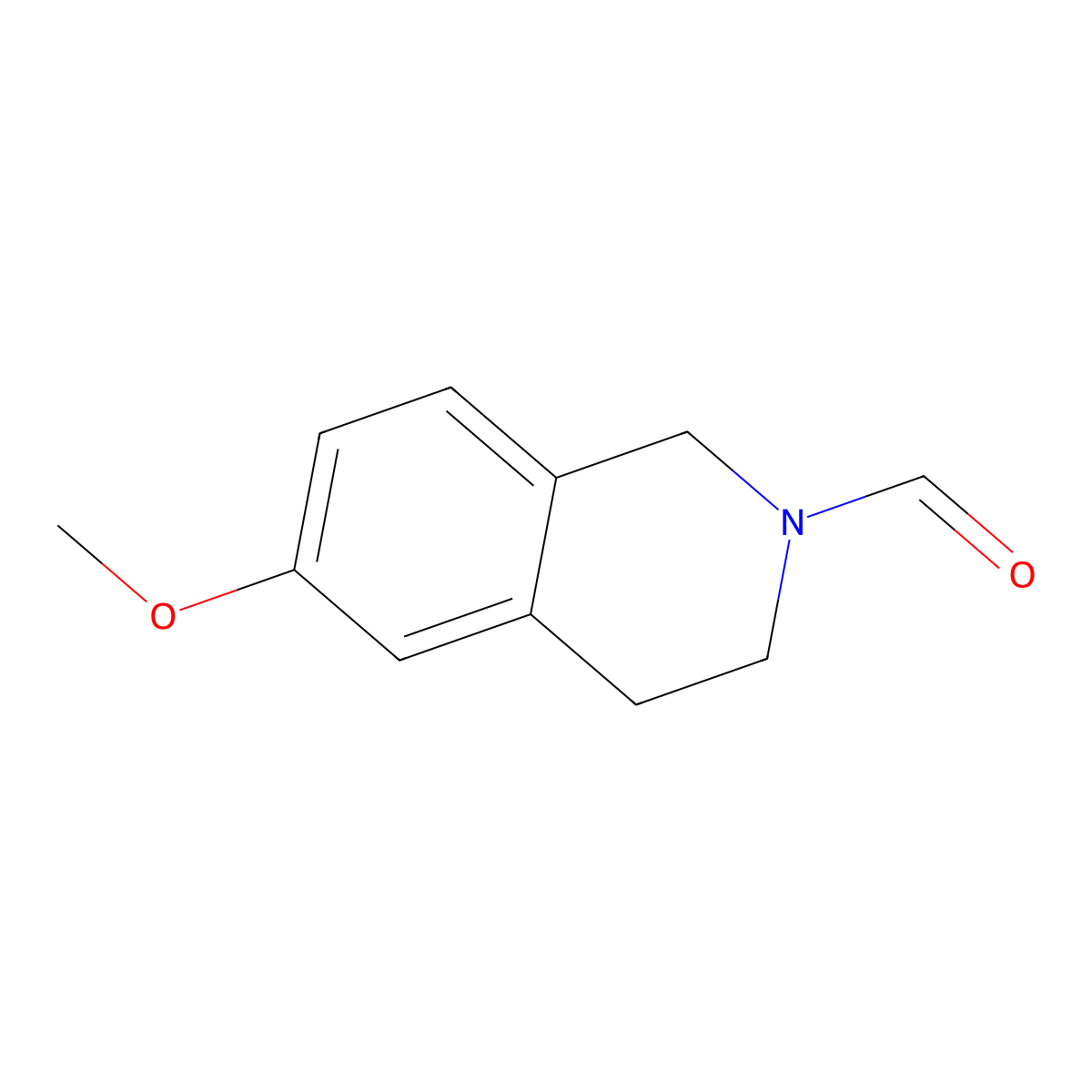 6-Methoxy-3,4-dihydroisoquinoline-2(1H)-carbaldehyde molecular structure, CAS 212188-99-3