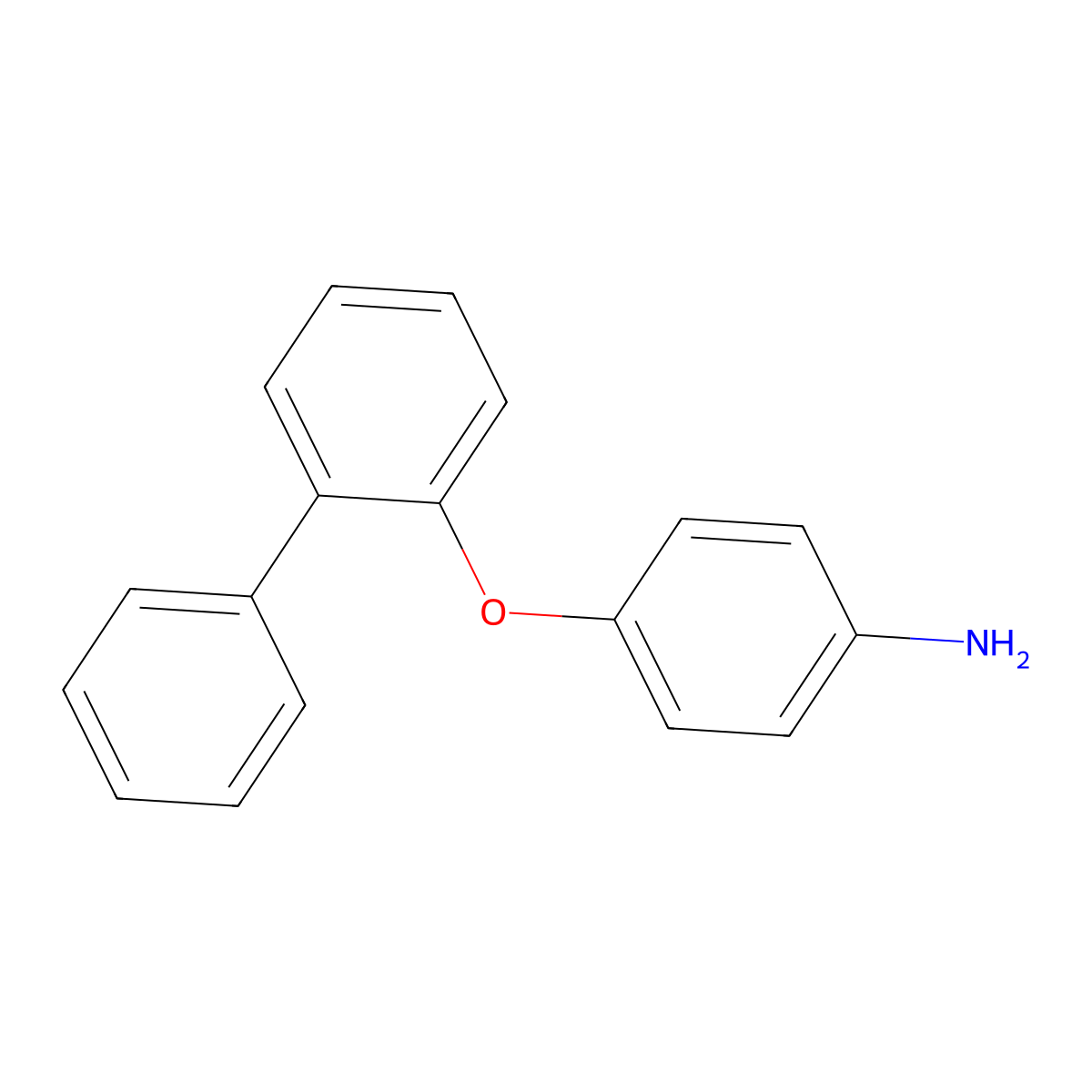 4-(2-Phenylphenoxy)aniline molecular structure, CAS 212189-56-5